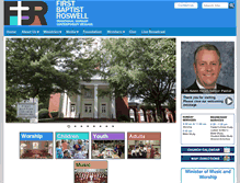 Tablet Screenshot of fbroswell.org